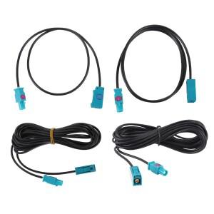 자동차 스테레오 안테나 연장 코드 FAKRA 여성-TV 스피커 멀티미디어 플레이어에 대한 안정적인 케이블