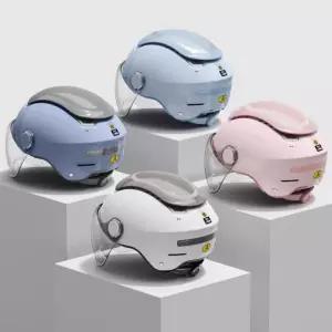 에어컨 헬멧 라이딩 여름 머리 통풍 스쿠터 하이바 냉각