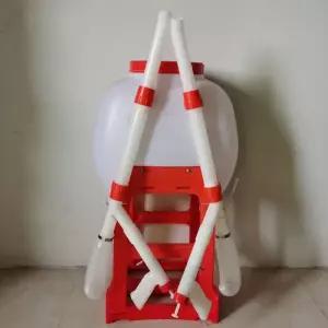 비료주입기 이중 무 백팩 더블 종선 농업용 튜브