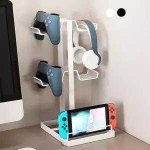 주변 기기 정리 다용도 패드 콘솔 게임기 거치대 수납 데스크테리어 게임장비 컨트롤러 데스크탑 악세사리