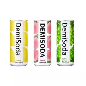 동아 데미소다 250ml 레몬10캔+피치10캔+청포도10캔/탄산음료 무료배송