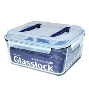 유리김치통 글라스락 라인핸디형_6000ml