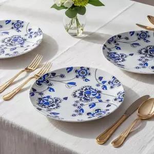 [롯데백화점]골드플로라 프리미엄 골드플로라 원접시 중형 1p / 고급식기 명품식기 클래식 그릇