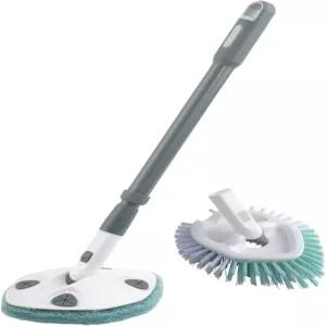 28인치 확장 가능한 손잡이와 스크러버 패드가 있는 카사벨라 욕조 및 타일 브러시