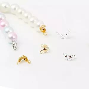 부자재 비즈공예 구멍지프 올챙이캡100P 재료