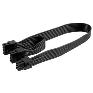 호환 수수 POWER LOGIC 케이블 6핀듀얼 6 2핀 PCIE 분배기 케이블 카드용 PCI Express 6핀듀얼 8핀 POWER LOGIC 케이블