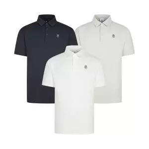 [아웃도어스/까스텔바작]남성 나일론 스판 카라 반팔 티셔츠 3종 택1_BGFMTS402