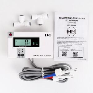 디지털 수질 테스터 듀얼 프로브 온라인 TDS 감지기 수돗물 수조 용 입력출력 모니터