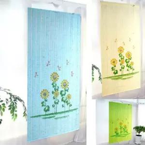 음식점 통풍 환기잘되는 여름 자동문발 시선차단 테라스발 가림막 햇빛가리개