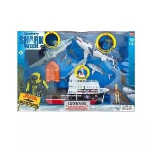 동물 어린이 장난감 놀이 상어 인형 토이 탐사대