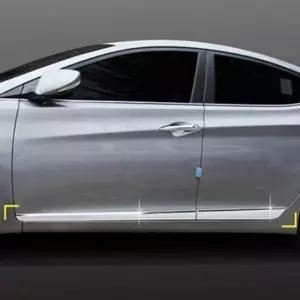 [CAR] 사이드 스커트 아반떼MD 크롬 몰딩 언더라인 튜닝 용품