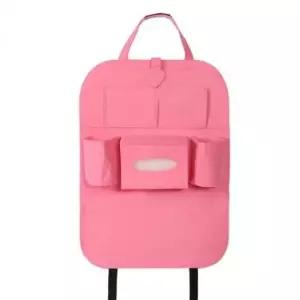 [CAR] 자동차 시트백 수납포켓 뒷좌석 정리함 핑크