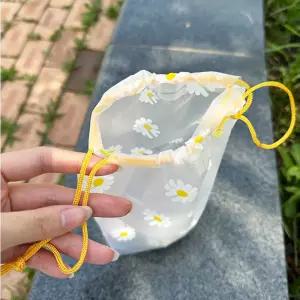 뚱이네 잡화점 반투명 끈파우치  수영가방