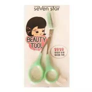 [에스에스_62]눈썹정리가위 가위 눈썹빗 정리 미용가위 1P