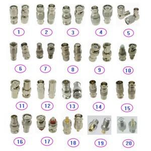 어댑터 커넥터 BNC F TV - TNC  FME IEC PAL DVB-T Microdot L5 MCX SMB 수 플러그 및 암 잭 RF 동축