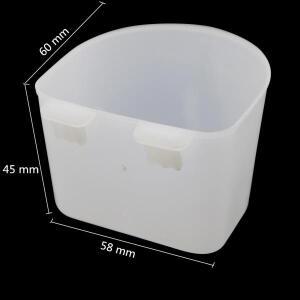 50개 제품 새 도구 비둘기 물그릇 식수대 메추라기 모이통 앵무새 구유 조류 사육 장비