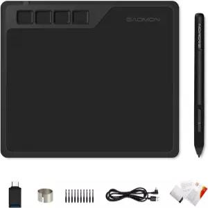 디지털 아트 페인팅 OSU 플레이를 위한 8192 패시브 펜 4 커스터마이징 가능한 ExpressKey가 장착된 GAOMON