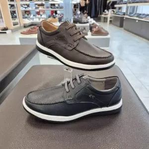 엘칸토 HC11 소가죽 남성 보트화 초경량 세미정장 보트화  T2F2U51J3Y5985