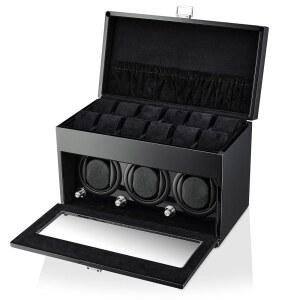 시계 와인더 및 보관 상자, 3개의 자동 공간 12개의