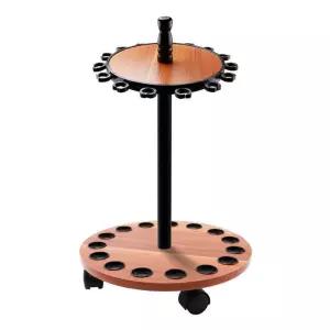 낚시대 보관대 전시대 거치대 원형 바퀴달린 낚싯대 회전