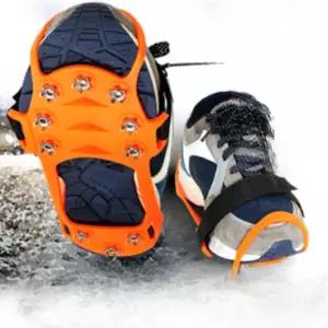 생활용 고강력 10포인트 아이젠 260-285mm 검정L력 눈길 운동화 빙판길 스노우