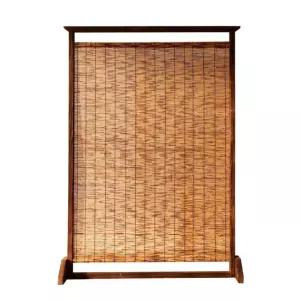 접이식 병풍 가정용 칸막이 가벽 원목 라탄 거실 무타공 파티션 공간분리