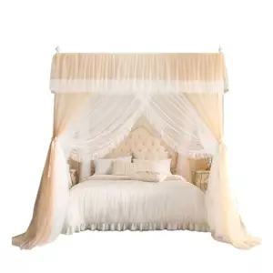 킹사이즈모기장 사계절 레이스 벨레망 모기장 그물 침대용