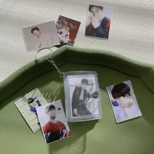 커플 열쇠 포토카드 키링