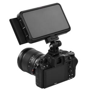 미니 모니터 마운트 삼각대 헤드 콜드 슈 어댑터, 카메라 장착용, 플래시 마이크, LED 필 라이트, 1/4 인