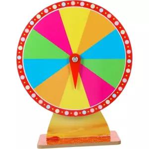 OUNONA 회전 룰렛 휠 점술용 DIY 카니발 게임 스피너