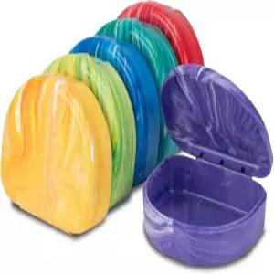 프랙티콘 마블 리테이너 케이스 교정 얼라이너 마우스 가드 홀더(3팩) 분류