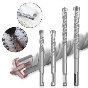 5mm 6mm 7mm 8mm 10mm SDS 플러스 구멍 톱 드릴링 벽 콘크리트 벽돌 비트 용 전기 해머