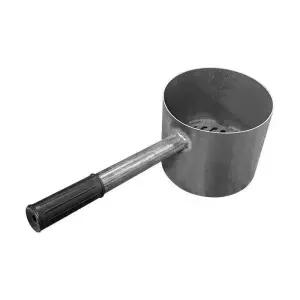 숯불 점화통 원형 차콜스타터 캠핑 바베큐 침니 착화기 휴대용 그릴용