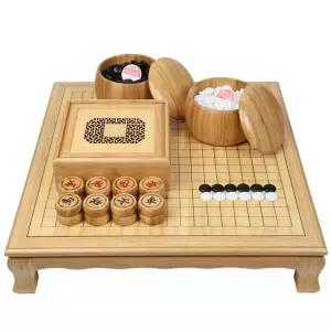 원목 바둑판 세트 고급 장기알 테이블 오목판 대국 단품