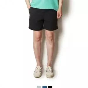 남자 밴딩 데님 반바지 여름 청반바지 스트링 데일리 팬츠