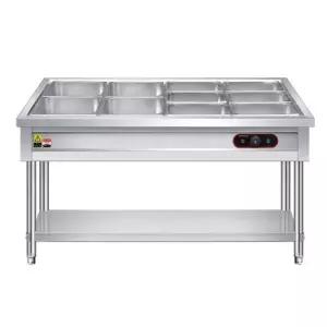 급식실 보온대 업소용 반찬 음식 워머 온장고 바트 주방기기 샐러드바 테이블