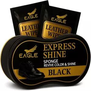 이글 슈 샤인 스펀지 가죽 신발 부츠용 즉각적인 퀵 폴리셔 어플리케이터