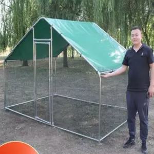 대형 닭장 야외 울타리 케이지 조립식 사육장 철제 양계 오리 펜스 새장 농장