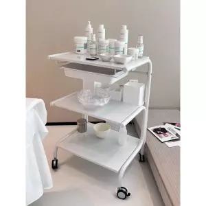 미용 관리실 트레이 선반 트롤리 이동식 피부샵 웨건