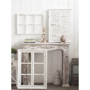 빈티지 인테리어 창문 열리는 화이트 원목 창문틀