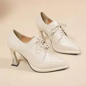 여성용 스트랩 하이힐 패션화 MN 스틸레토 프렌치힐 벨벳힐 봄가을 인기3