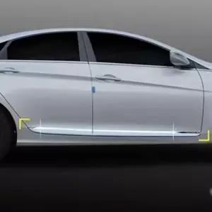 [CAR] YF소나타 크롬 언더라인 튜닝 스커트 사이드 몰딩 자동차 장식부품