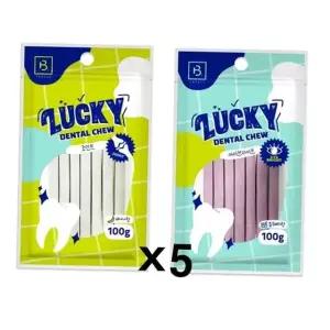 브리더랩 럭키 덴탈츄 100g X5(선택) 강아지 치석간식