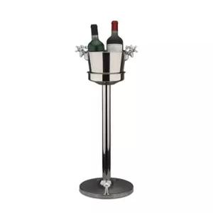 아이스 버킷 샴페인 양주 칠러 쿨러 맥주 와인 얼음통 투명 바 용품 스탠드 바스켓