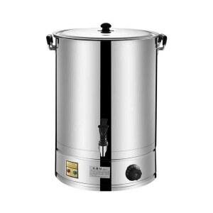 대용량 보온통 전기 육수통 포트 스테인레스 20L 장국통 보온 식당 양동이 급식용