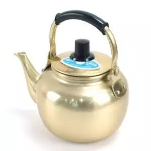 반죽주전자 양은 주전자 노란 막걸리 물 티포트 6L