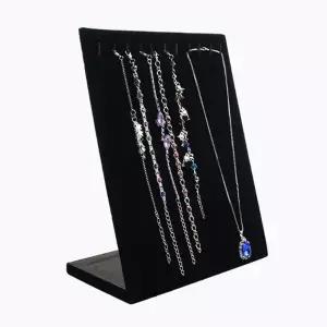 목걸이진열대 굿디피 스탠드 목걸이 진열대 액세서리 거치대 블랙 액세서리진열대