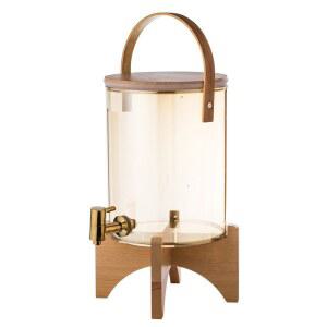 가정용워터저그 물병 주스통 투명 냉수병 창의 내열 유리 대용량