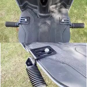 2개 접이식 금속 오토바이 발 페그 - 향상된 라이딩 경험을 편안한 스트리트 크루즈 페달