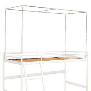 2층 침대 커튼 프레임 브라켓 기숙사 이층침대커튼 철제 침실 벙커침대 복층커튼 벙커형